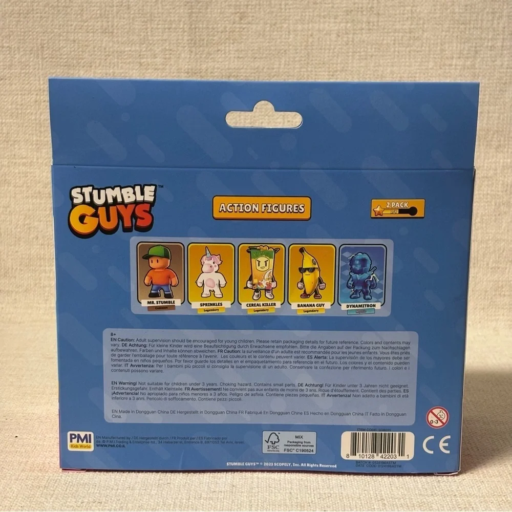 Stumble Guys Banana Guy & Cereal Killer Legendary Figure Pack - Picture 3 of 3